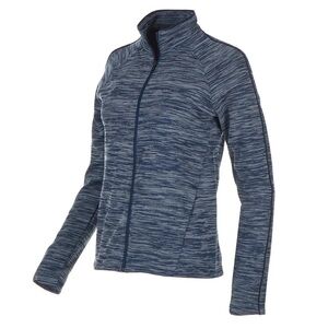 Under Armour Fleece Space dye Full Zip Knit Jacket Fleeced Backed New w/ Tag